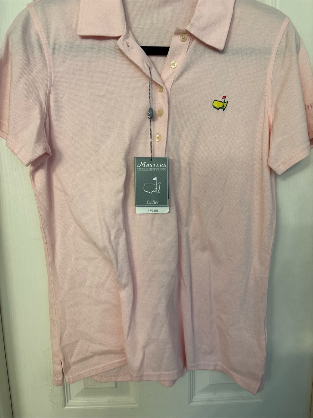 NWT Master’s Collection Women’s Pink Polo Shirt